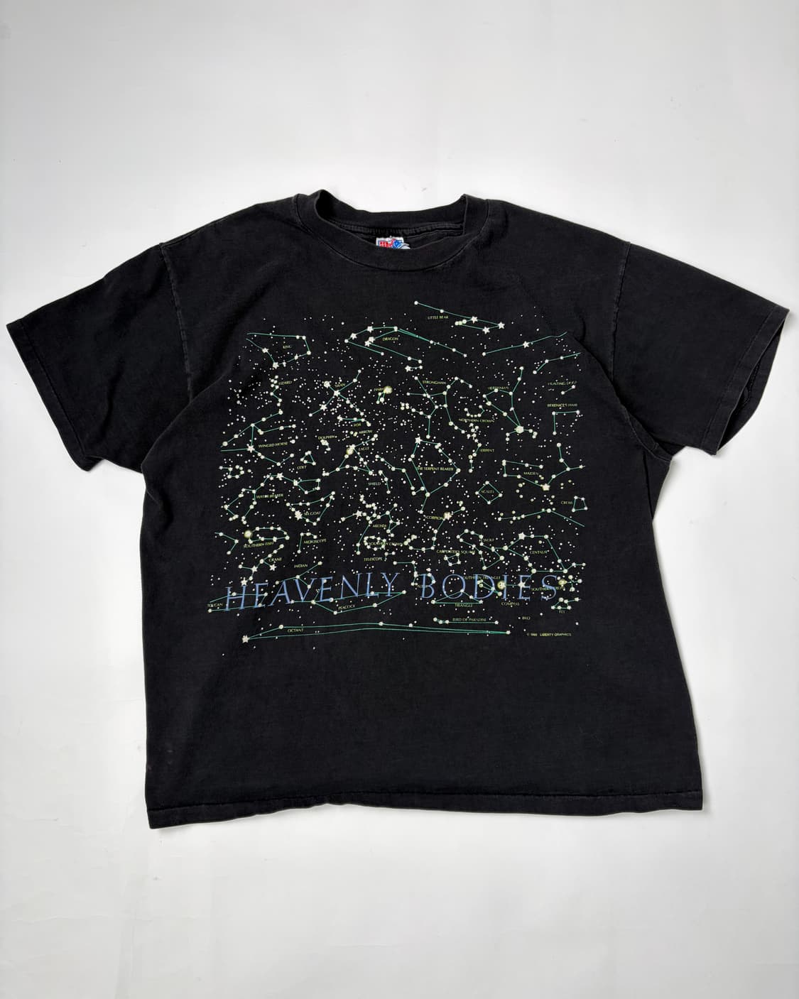 90s Astronomy Tee (black) 상품이미지1