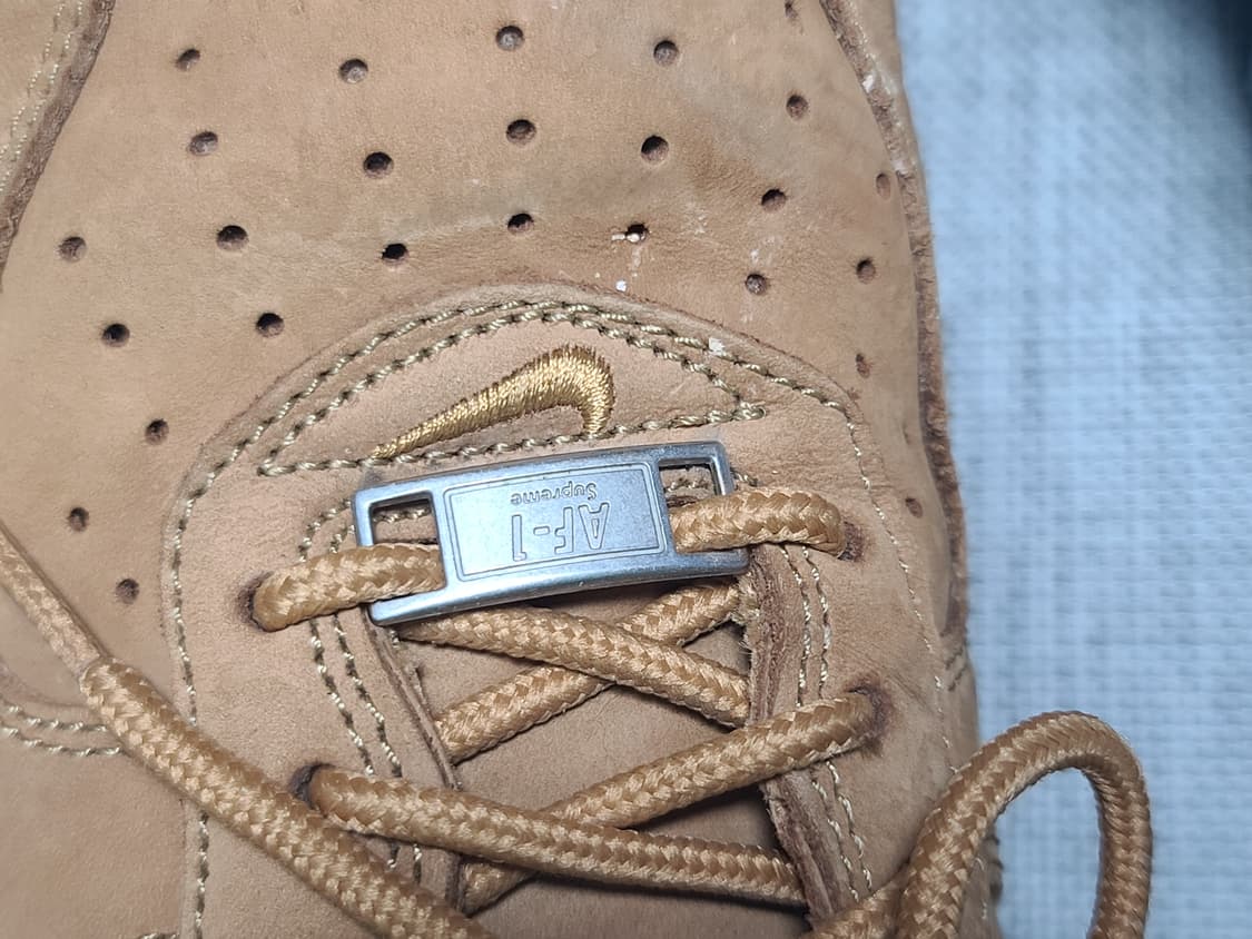 나이키 에어포스1 슈프림 된장포스 265 스니커즈 상품이미지8