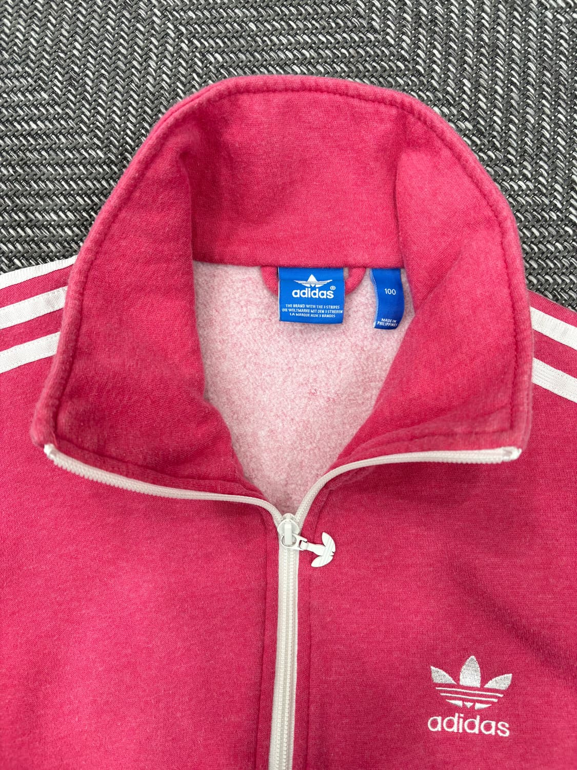 아디다스 집업 핑크 상품이미지3