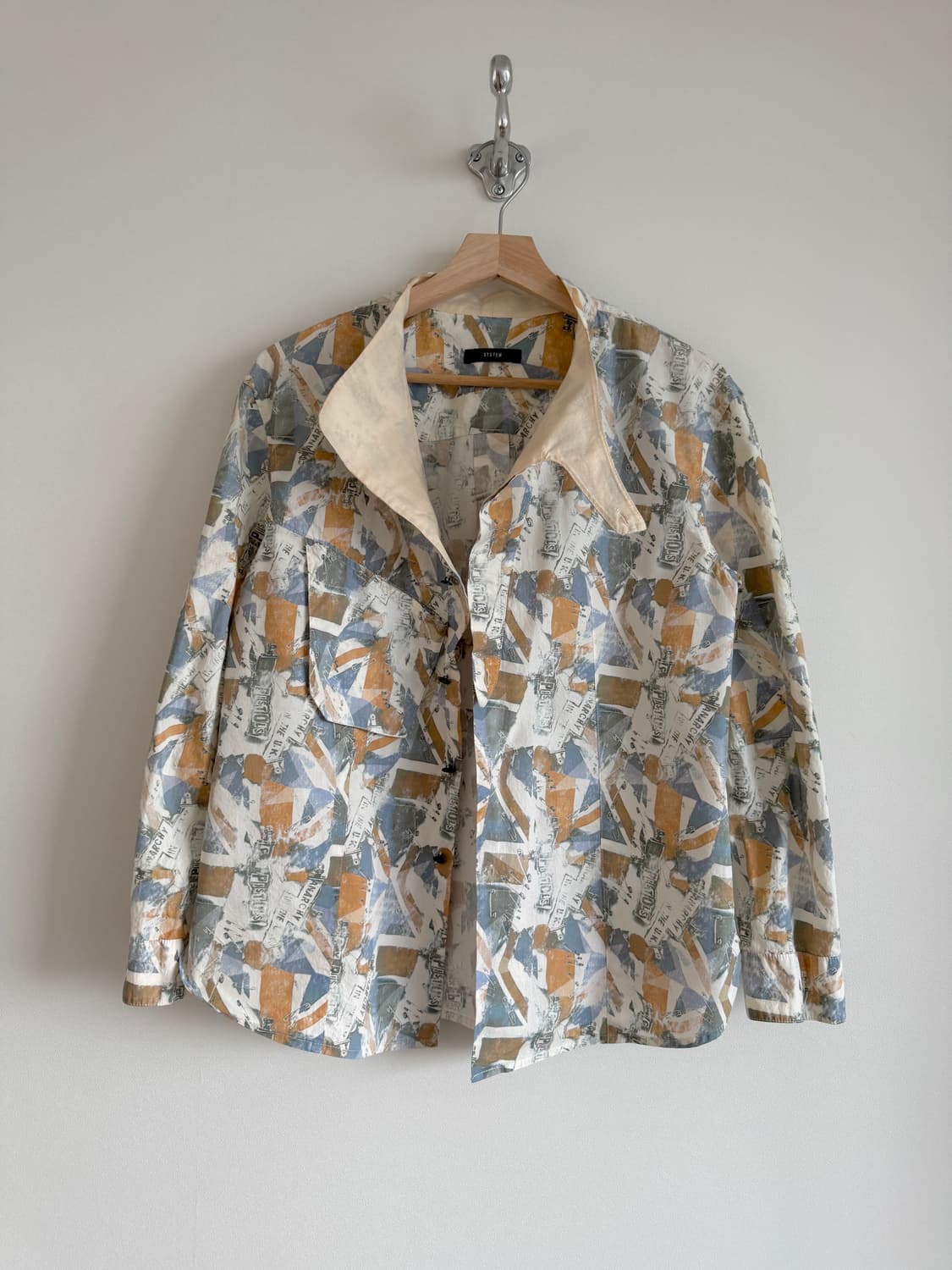 시스템(SYSTEM) 패턴 셔츠(한섬) 상품이미지2