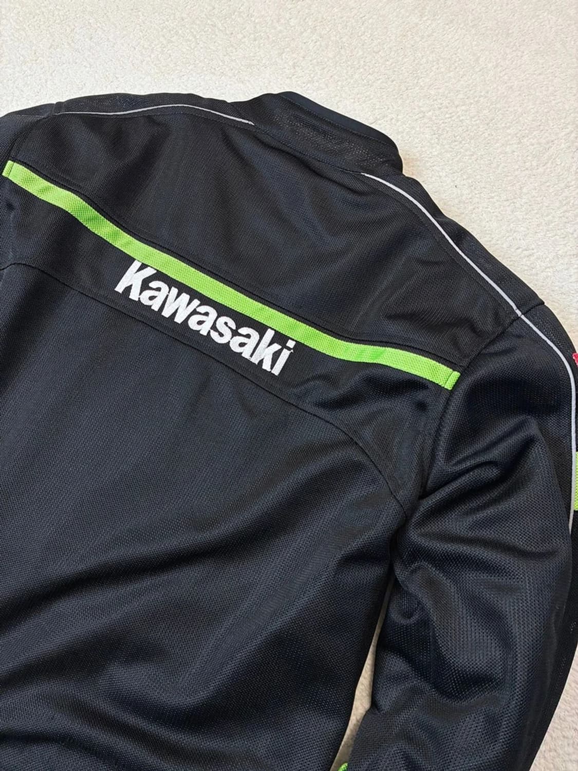 가와사키 KAWASAKI 로고 레이싱 자켓 PN6140 상품이미지8