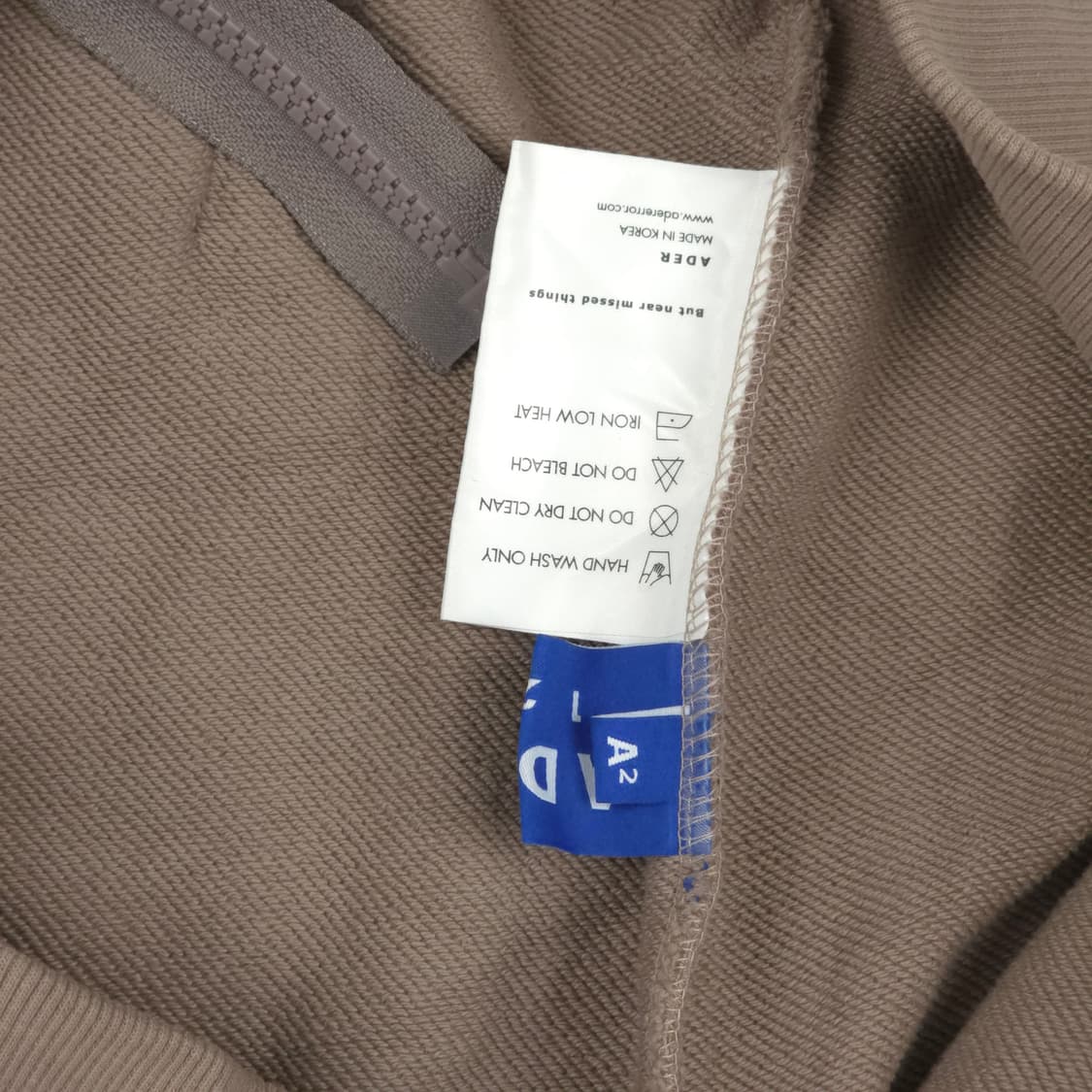 [A2 (한국사이즈 XL~2XL)] 아더에러 크리처로고 후드집업 상품이미지6