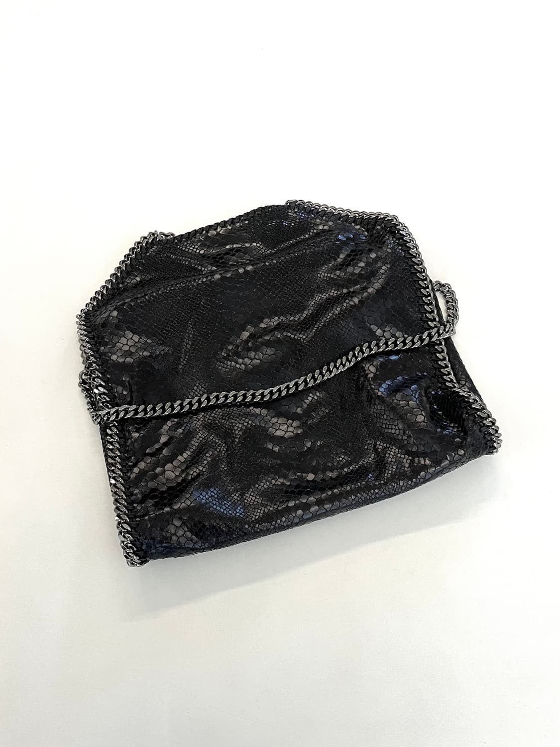 스텔라 매카트니 파이톤 레더 체인 팔라벨라백 상품이미지10