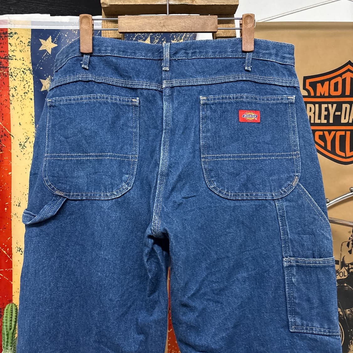 00s 디키즈 오리지널 빈티지 페이딩 카펜터 워크 데님팬츠 N1041   상품이미지6