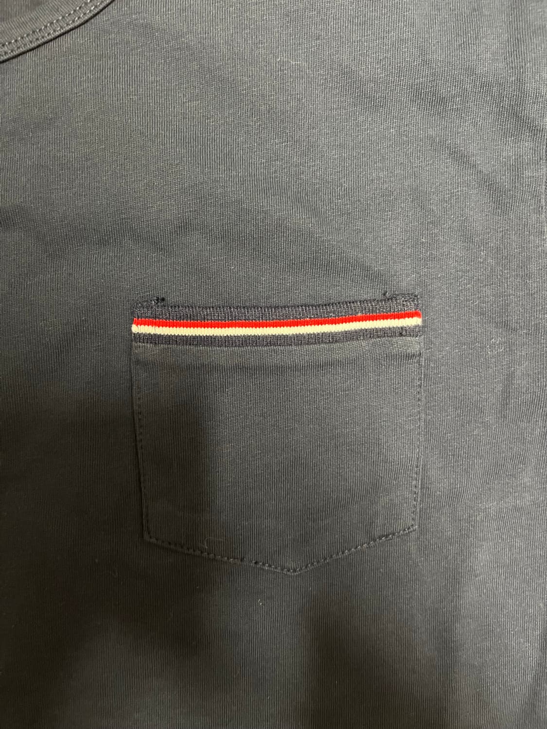 톰브라운 삼선 포켓 반팔티 Size.2 상품이미지4