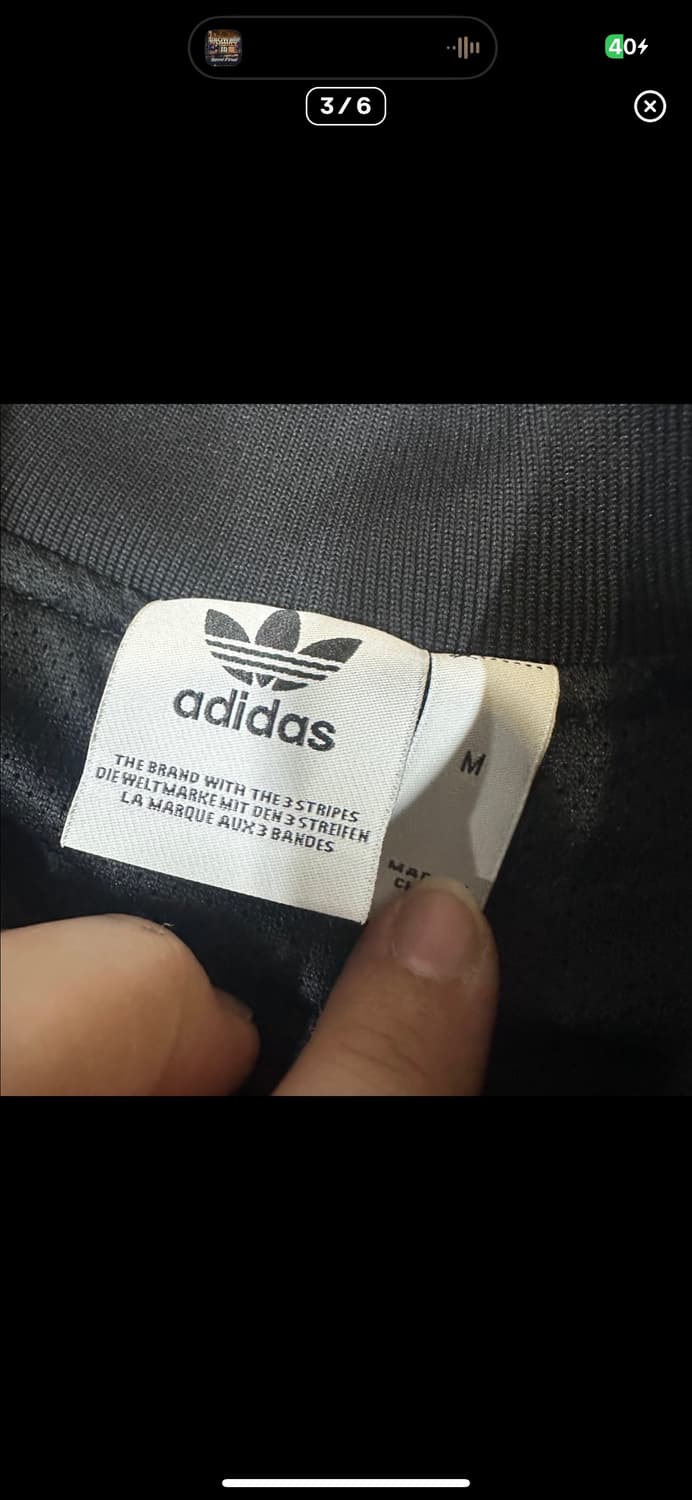  (바배) 아디다스 검금 슈퍼스타 우먼스 트랙탑 져지 상품이미지3