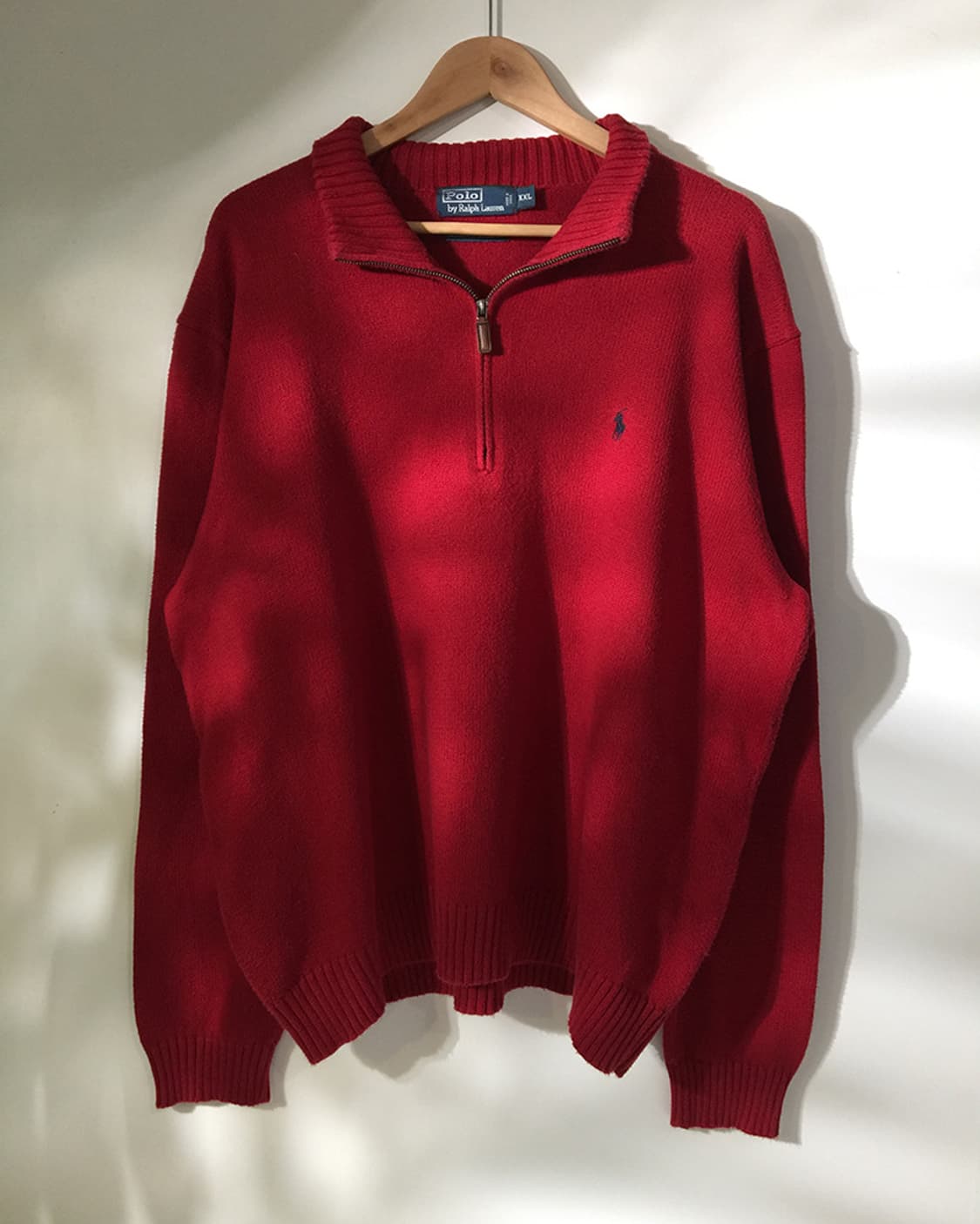 (MAN) 폴로랄프로렌 반집업 니트 스웨터 XXL 상품이미지5