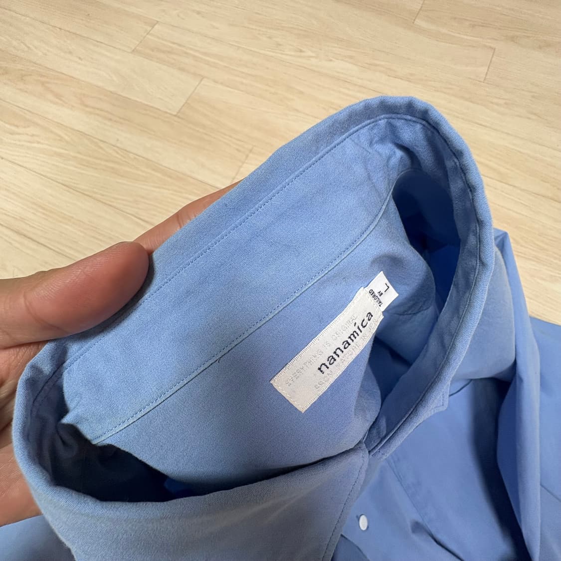 나나미카 윈드셔츠 삭스 L 상품이미지6