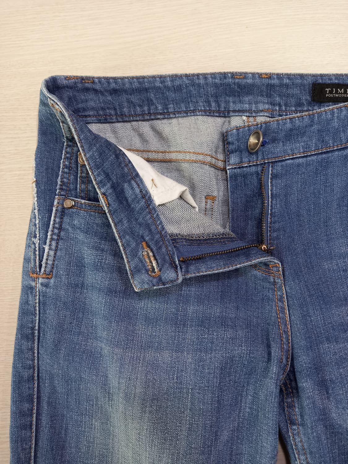 29 TIME 워싱 스판 약부츠컷 리폼드진 29-543 상품이미지6