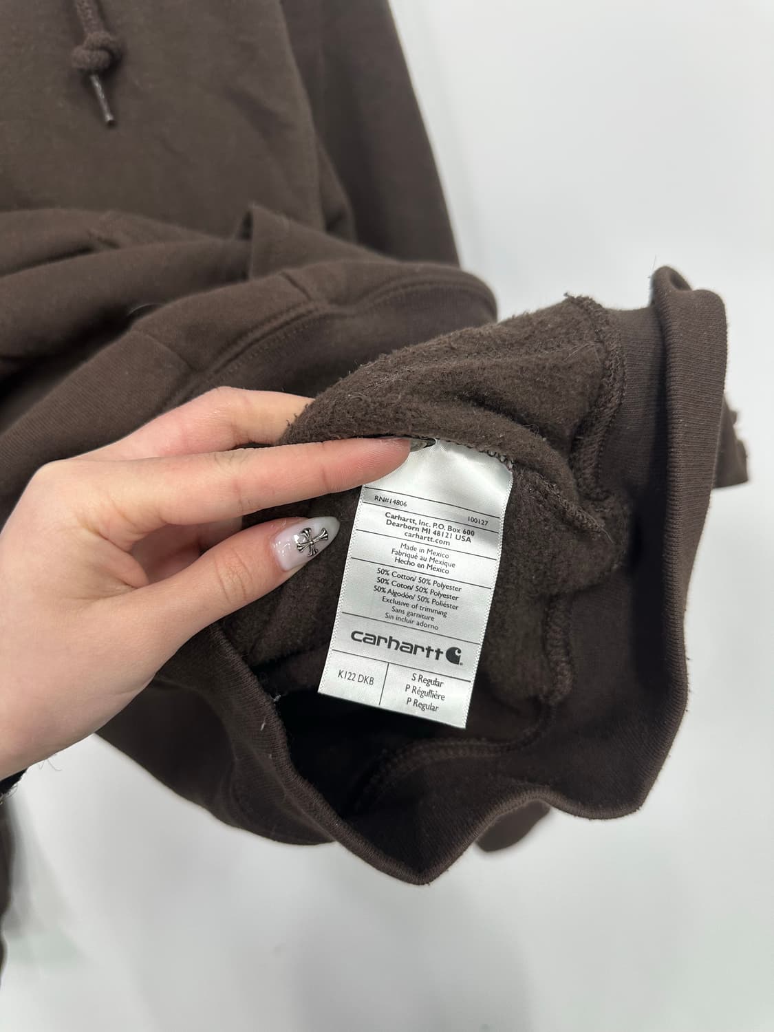 칼하트 브라운 후드집업  상품이미지4