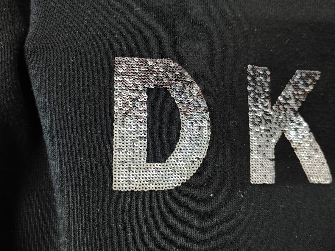 DKNY 디케이엔와이 여성 그라데이션 스팽글장식 맨투맨 상품이미지4