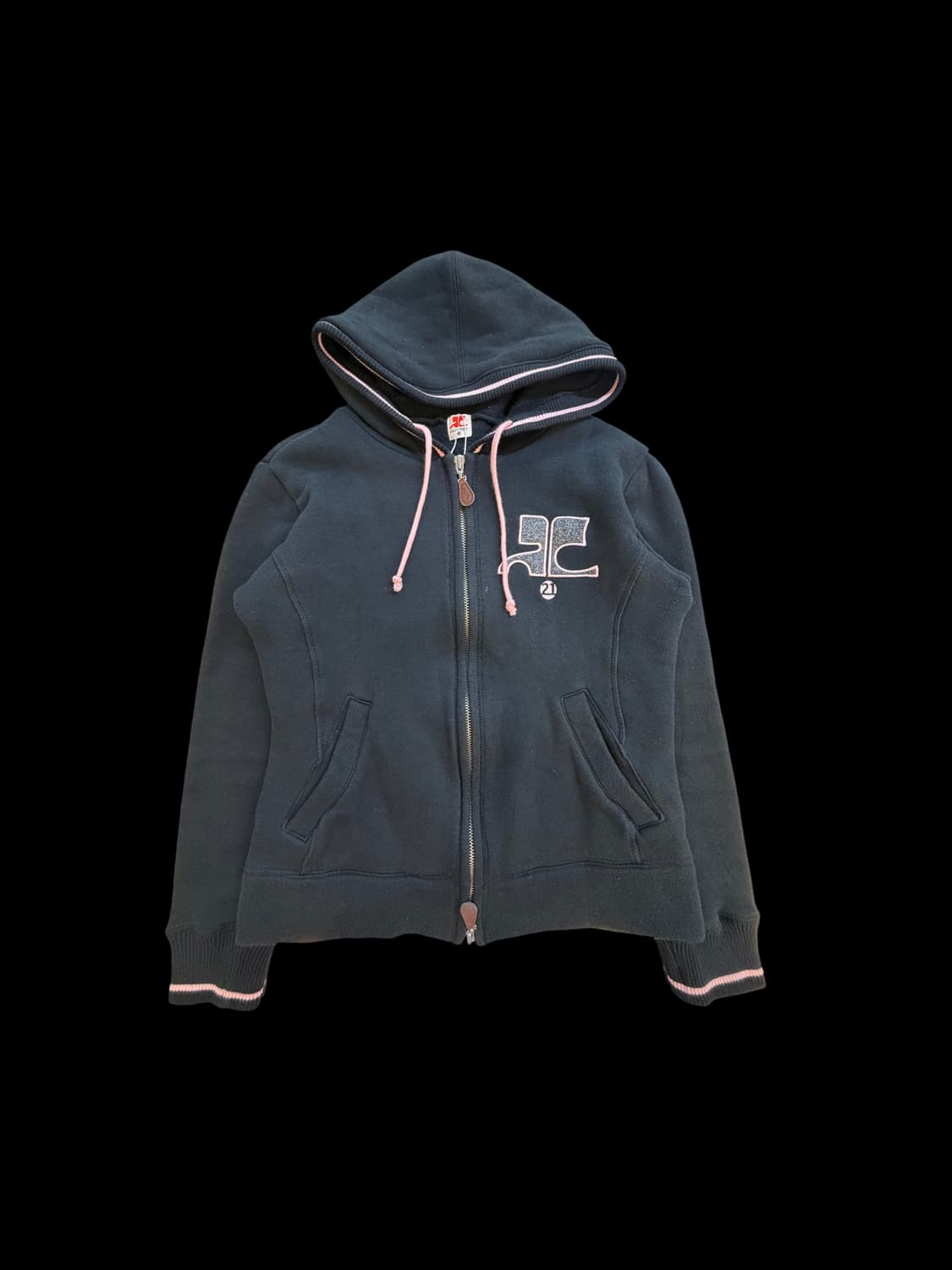 꾸레쥬 후드집업 상품이미지1