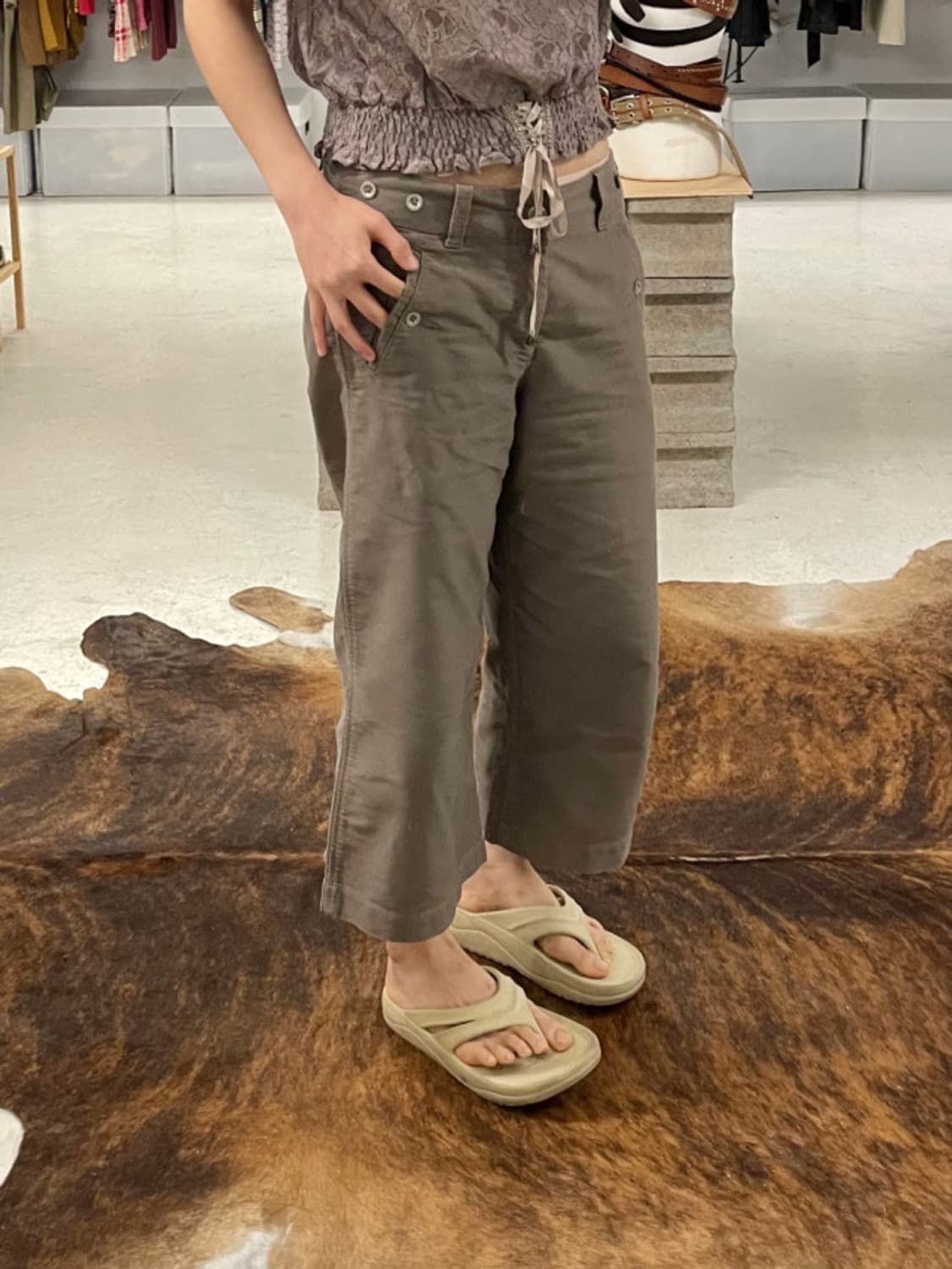 MARGARET HOWELL wide pants 마가렛호웰 와이드 팬츠 상품이미지2