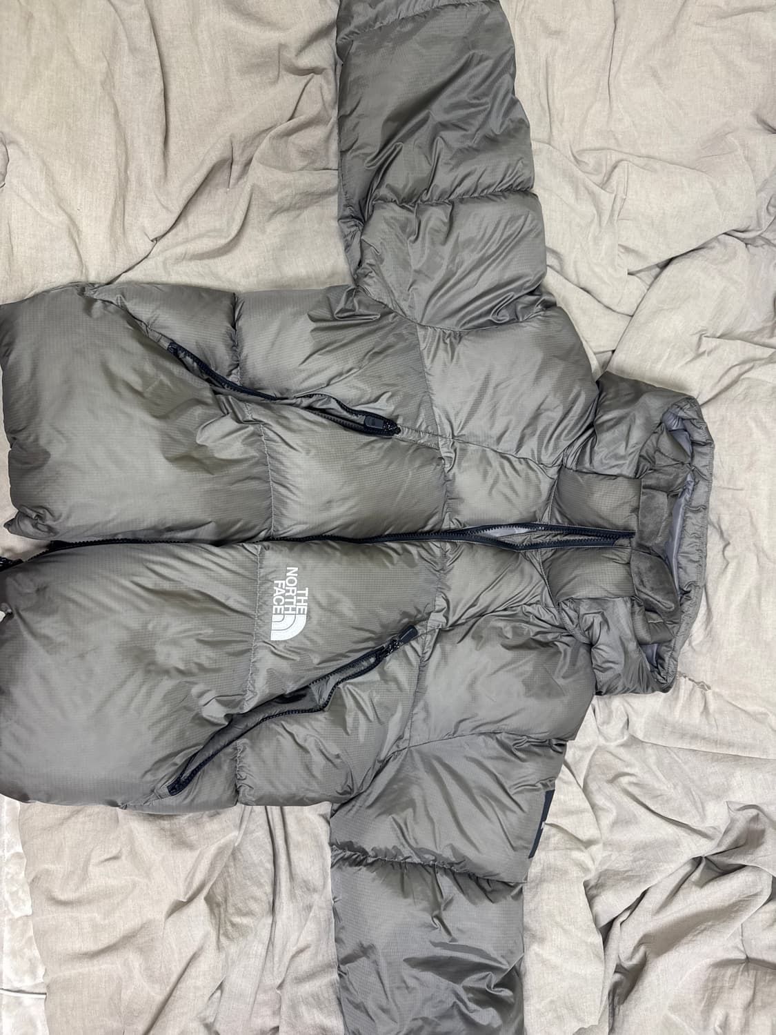 노스페이스 프로텍트 다운자켓 RDS브라운 상품이미지1