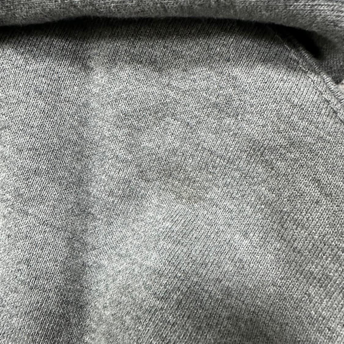 ✨ (만원 빈티지) MLB 뉴욕양키즈 그레이 약기모 후드 집업 상품이미지6