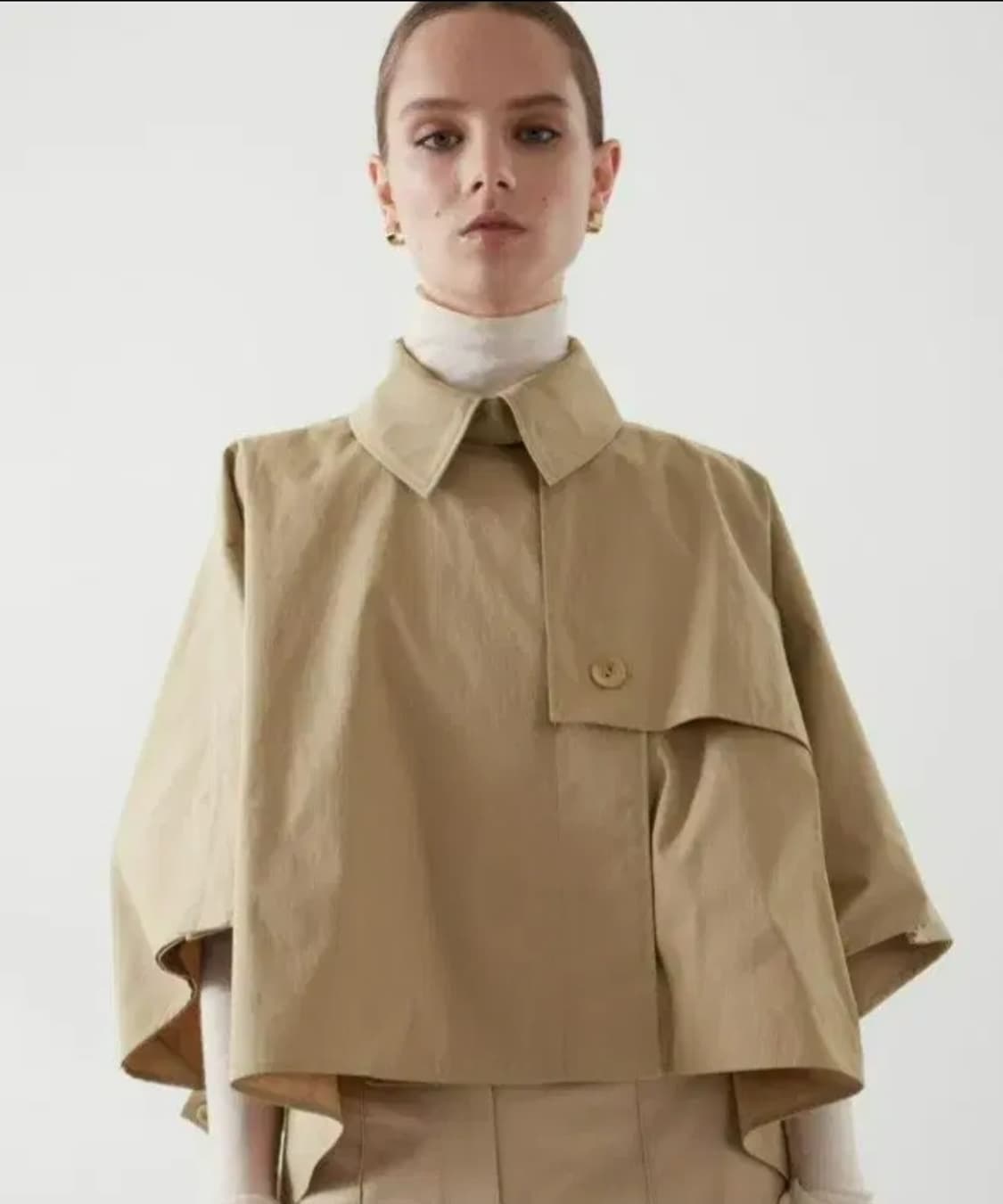 여성 onesize 코스 트렌치 케이프 상품이미지1