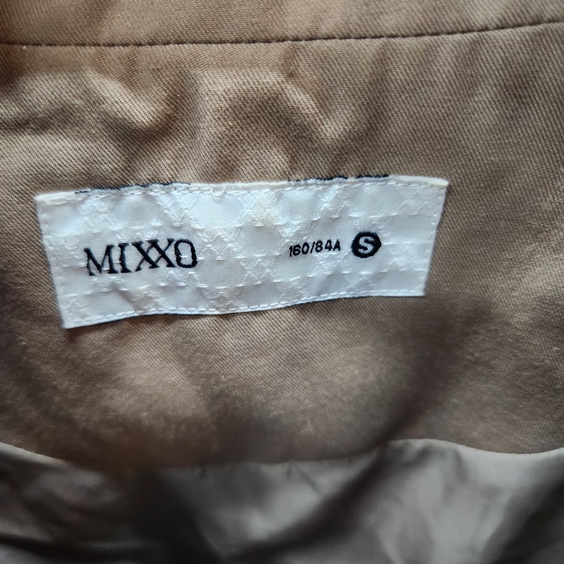 미쏘 베이지 숏 야상 자켓 S(L) 상품이미지5