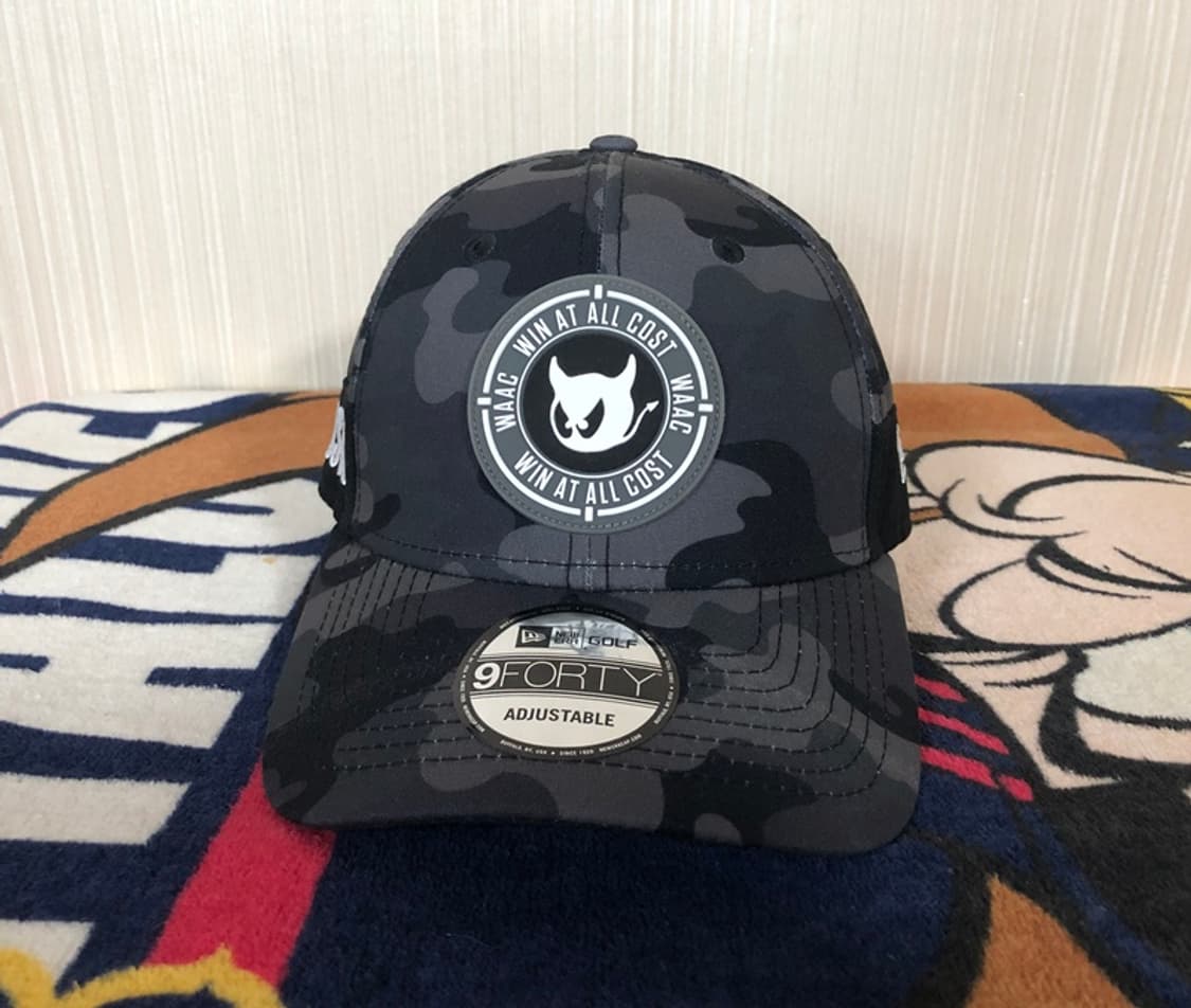 왁(WAAC)골프X뉴에라 콜라보 카모플라쥬 골프모자/캡 상품이미지4