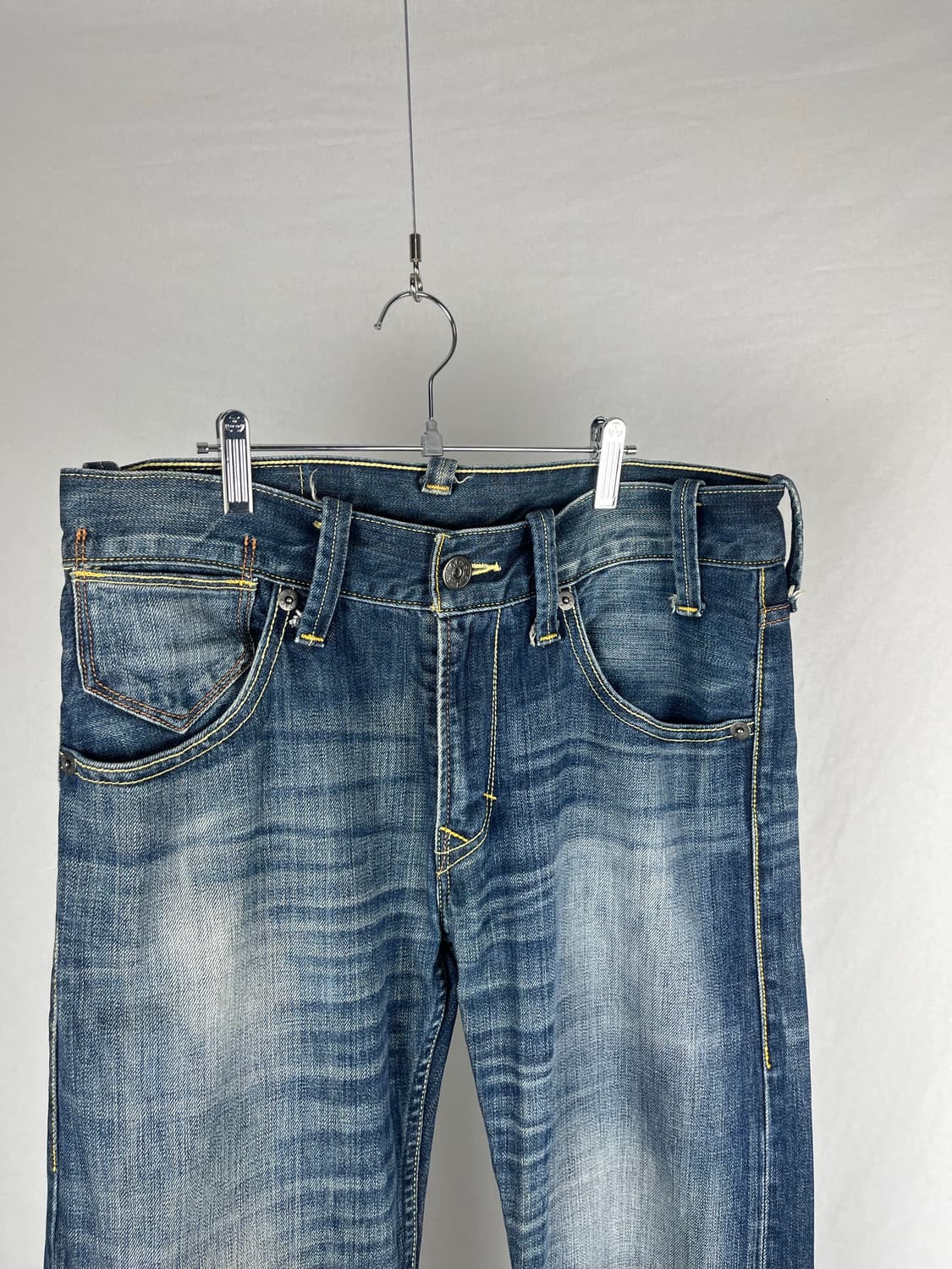 Levi's 504 진청 데님 팬츠 상품이미지5