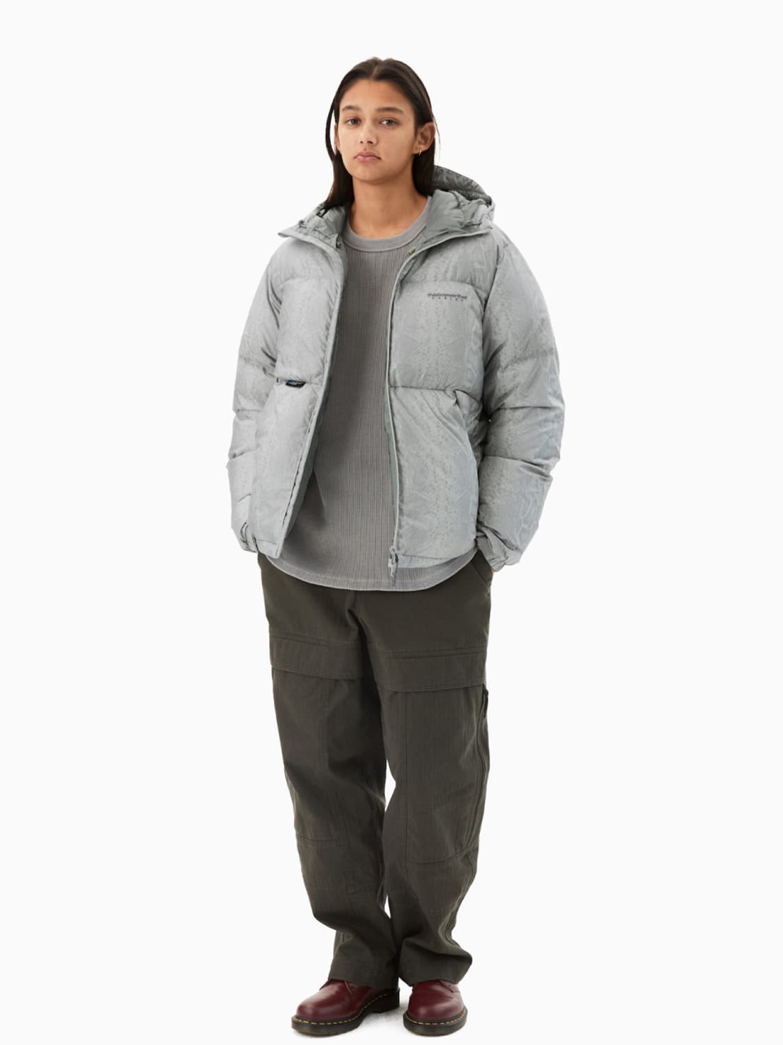 PERTEX® DSN Hooded Down Jacket Grey / M 상품이미지4