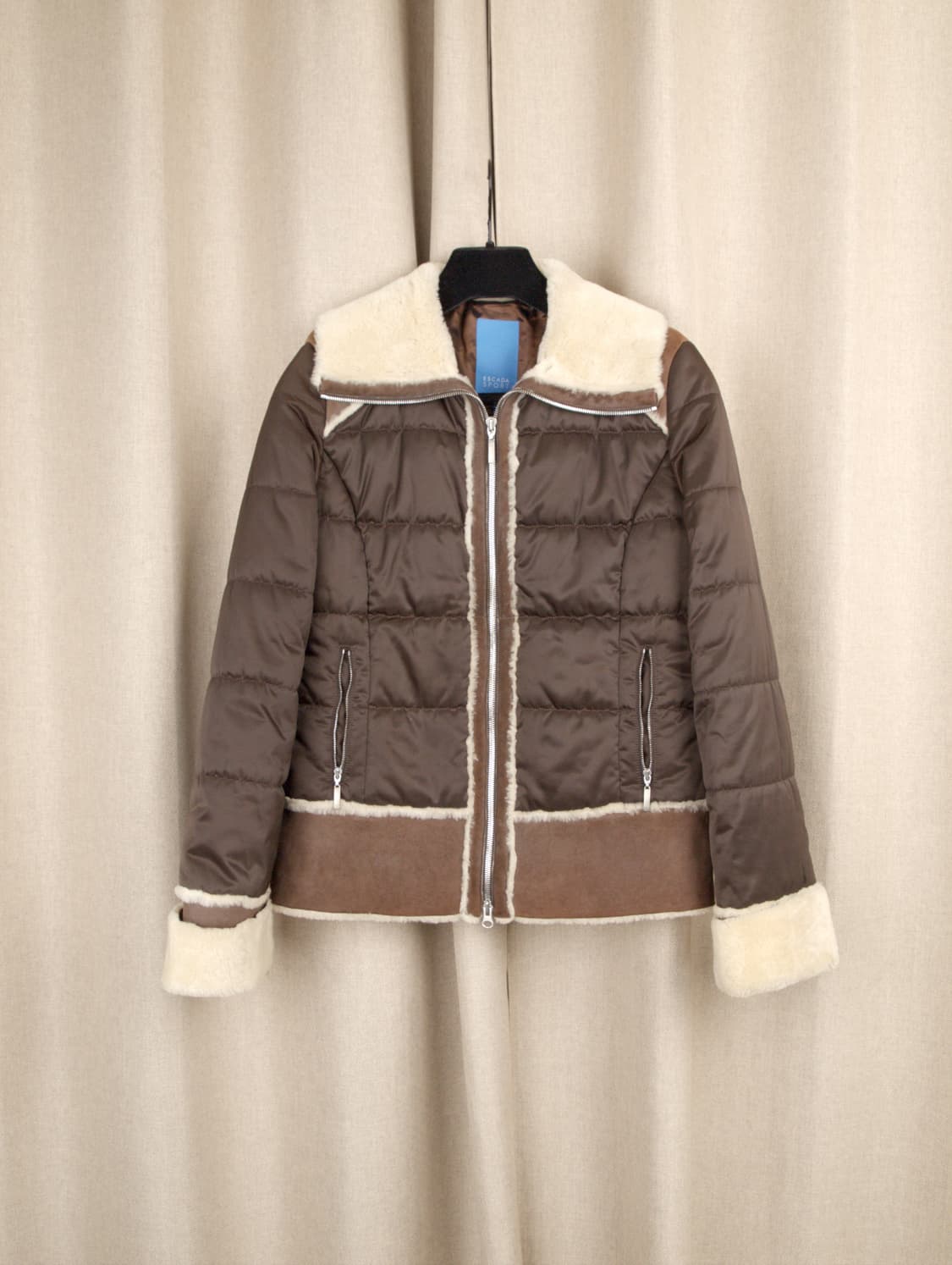 Sheep Leather Padded Jacket 상품이미지4