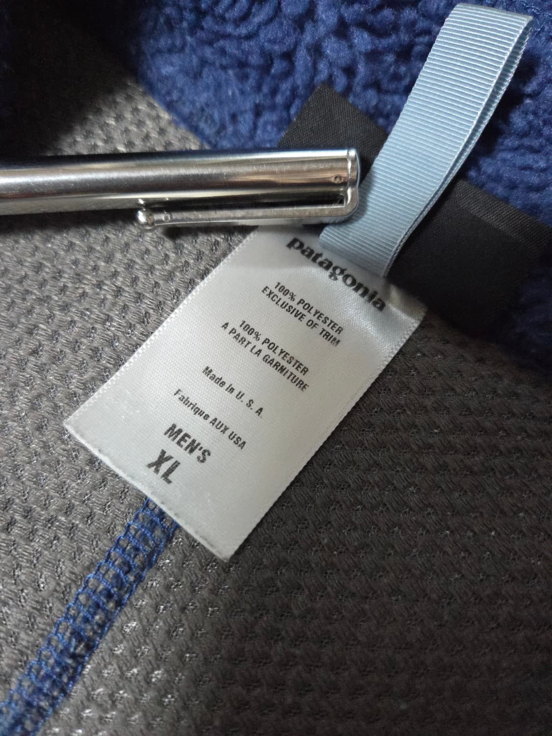 (XL)파타고니아 Usa 레트로엑스 빈티지블루 딥파일 상품이미지5