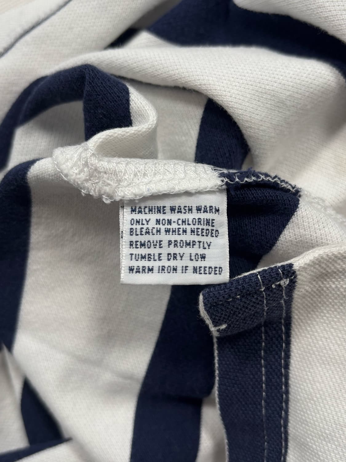 폴로 스트라이프 단가라 반팔 럭비티 상품이미지7