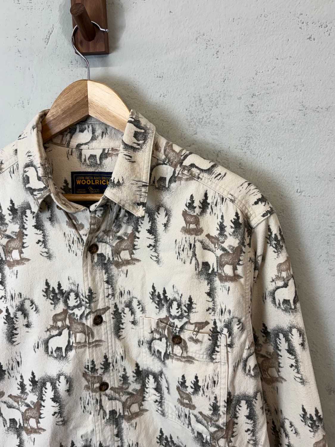 울리치 빈티지 패턴 셔츠 상품이미지2