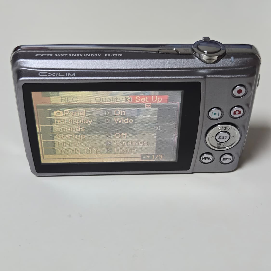 카시오 엑슬림 EX-Z270 디지털 카메라 상품이미지5