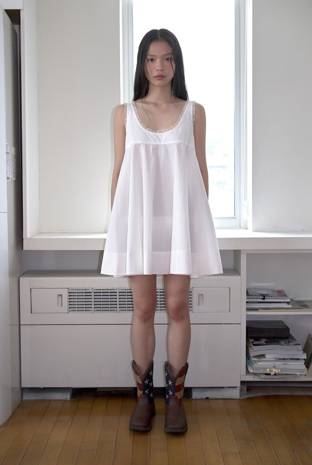 Babydoll Mini Dress 상품이미지1