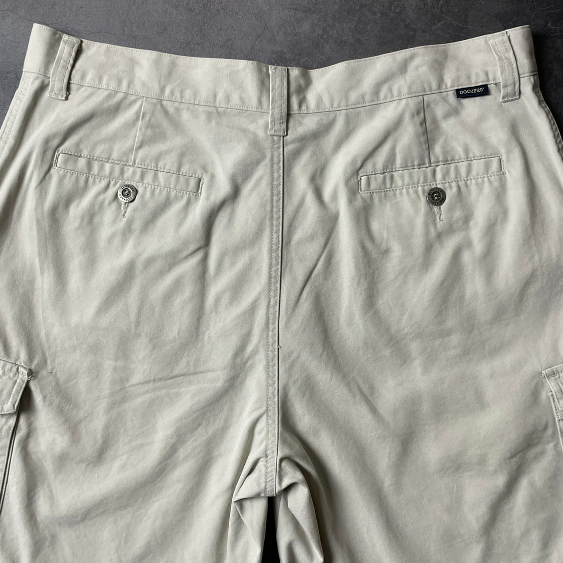 DOCKERS 다커즈 빈티지 아이보리 카고 하프 팬츠 A00752 상품이미지6