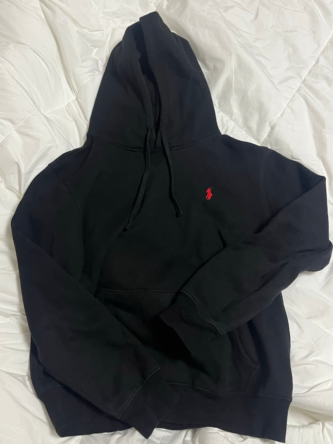 폴로 기모후드티 상품이미지1