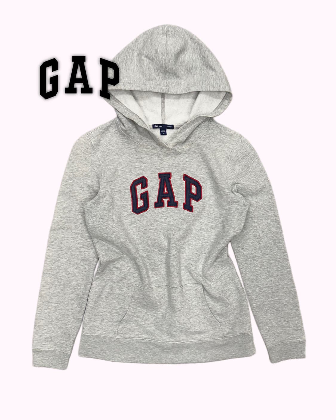GAP logo grey hood t 상품이미지1