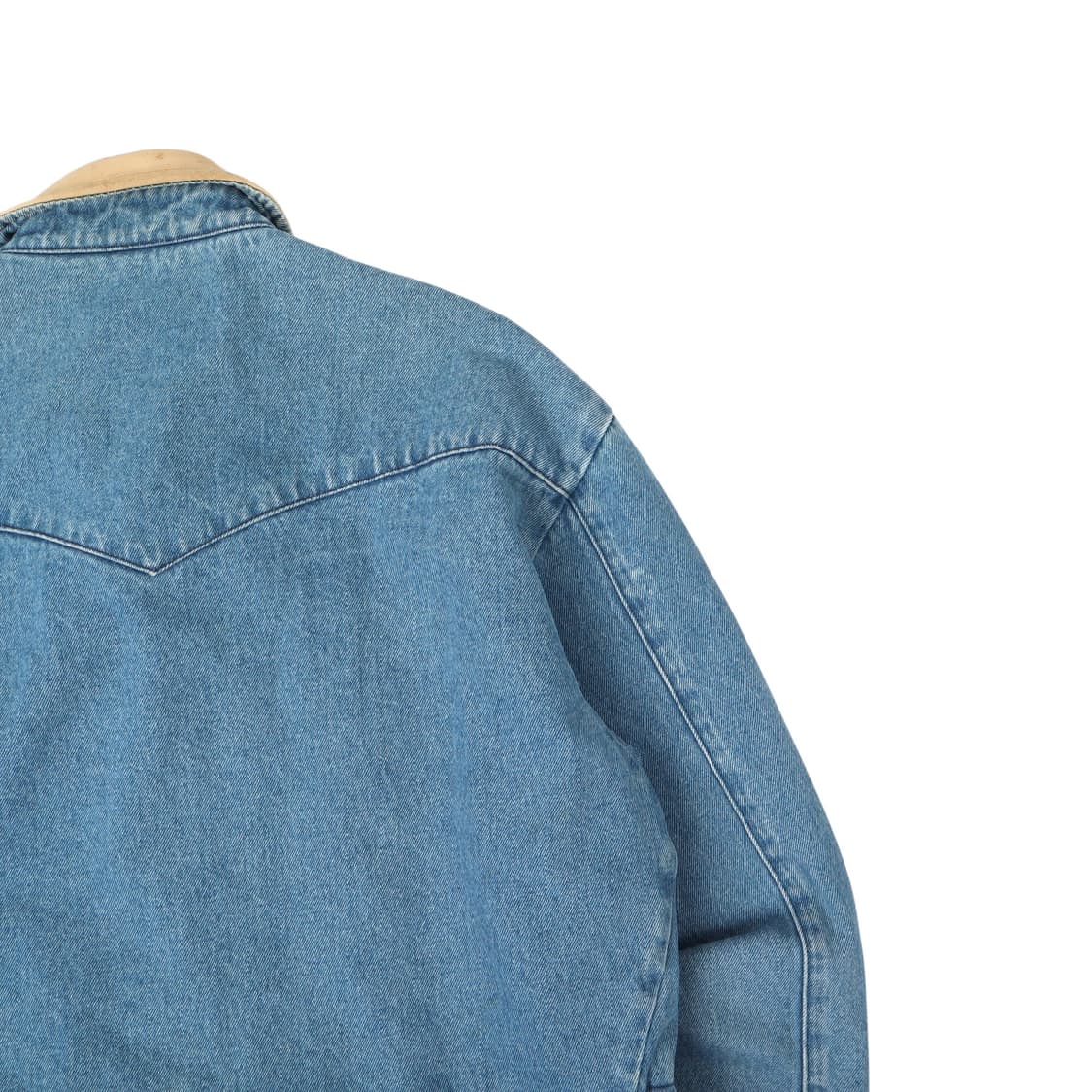 90s Schaefer outfitter 쉐르파라이너 데님 초어코트 상품이미지6