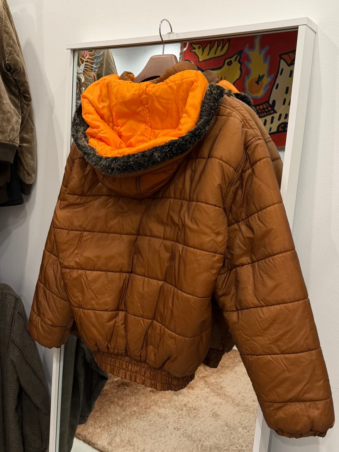 Rifle 빈티지 골드윙 후드 푸퍼 자켓 (made in Italy) 상품이미지7