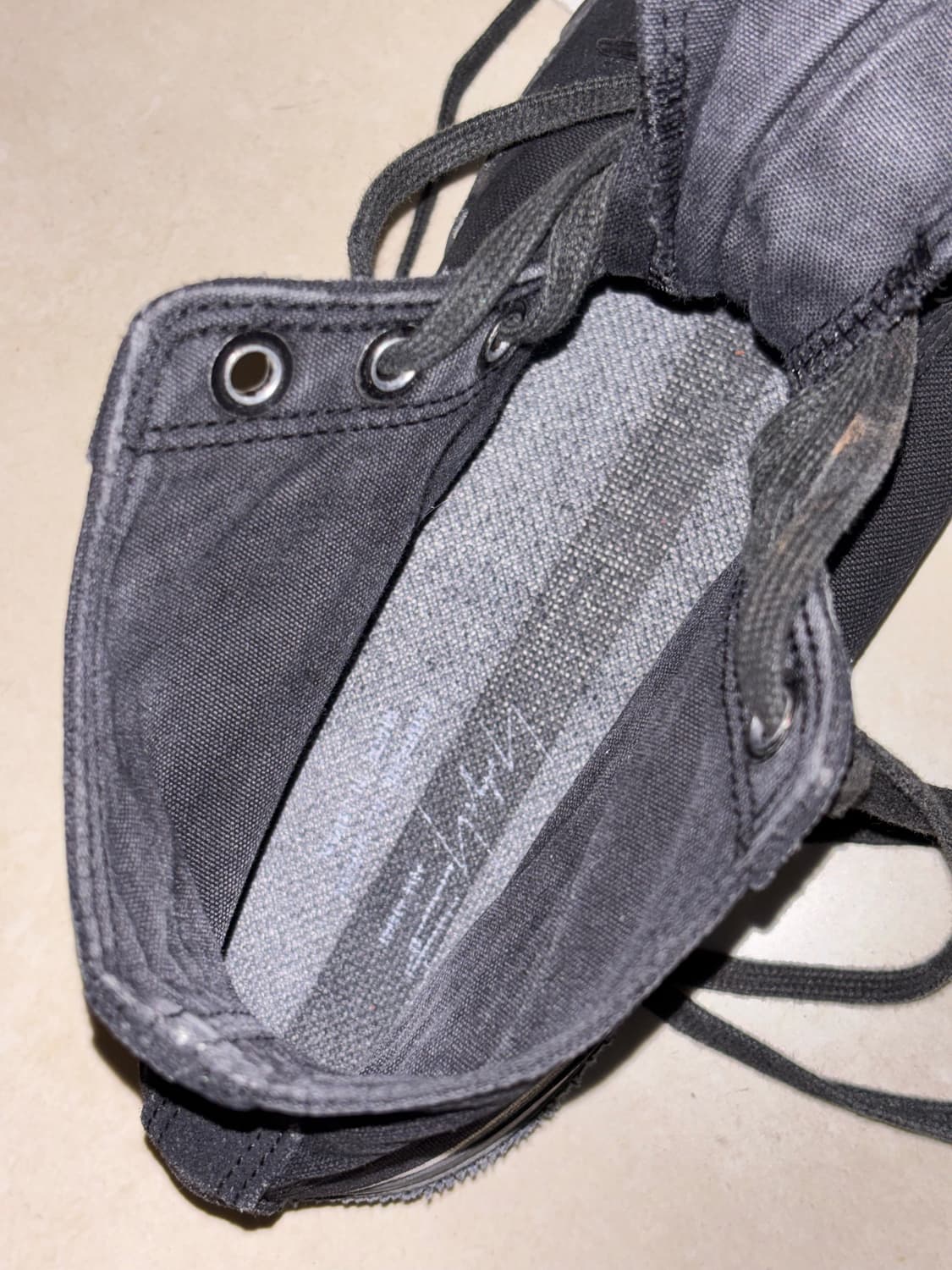 요지야마모토 하이탑 스니커즈 상품이미지6