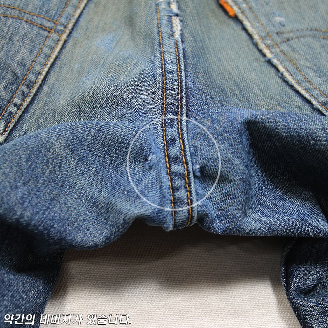 (착용컷) 90's 리바이스 607 오렌지탭 (남성용 30) 상품이미지9