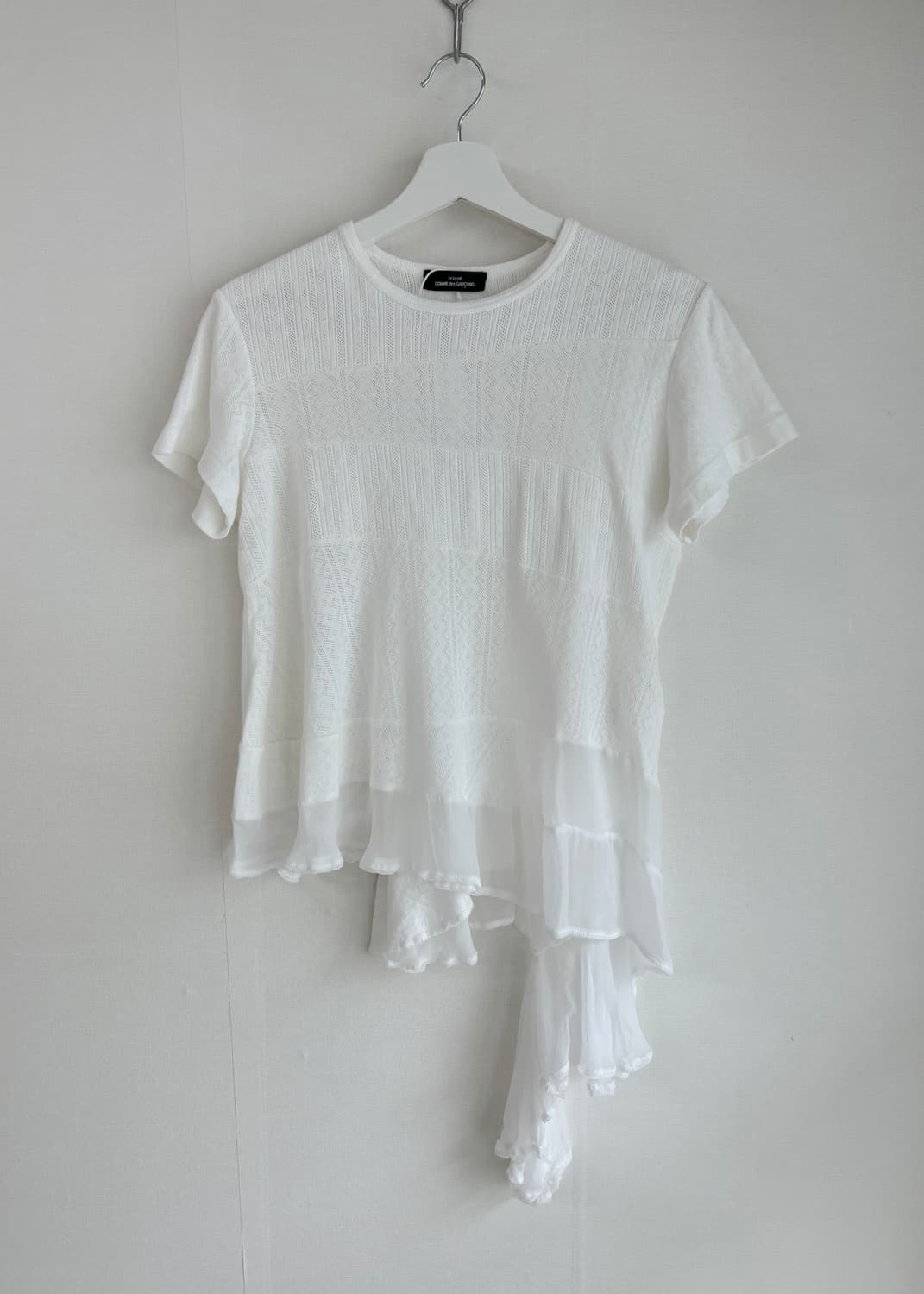 comme des garcons layered frill top 상품이미지1