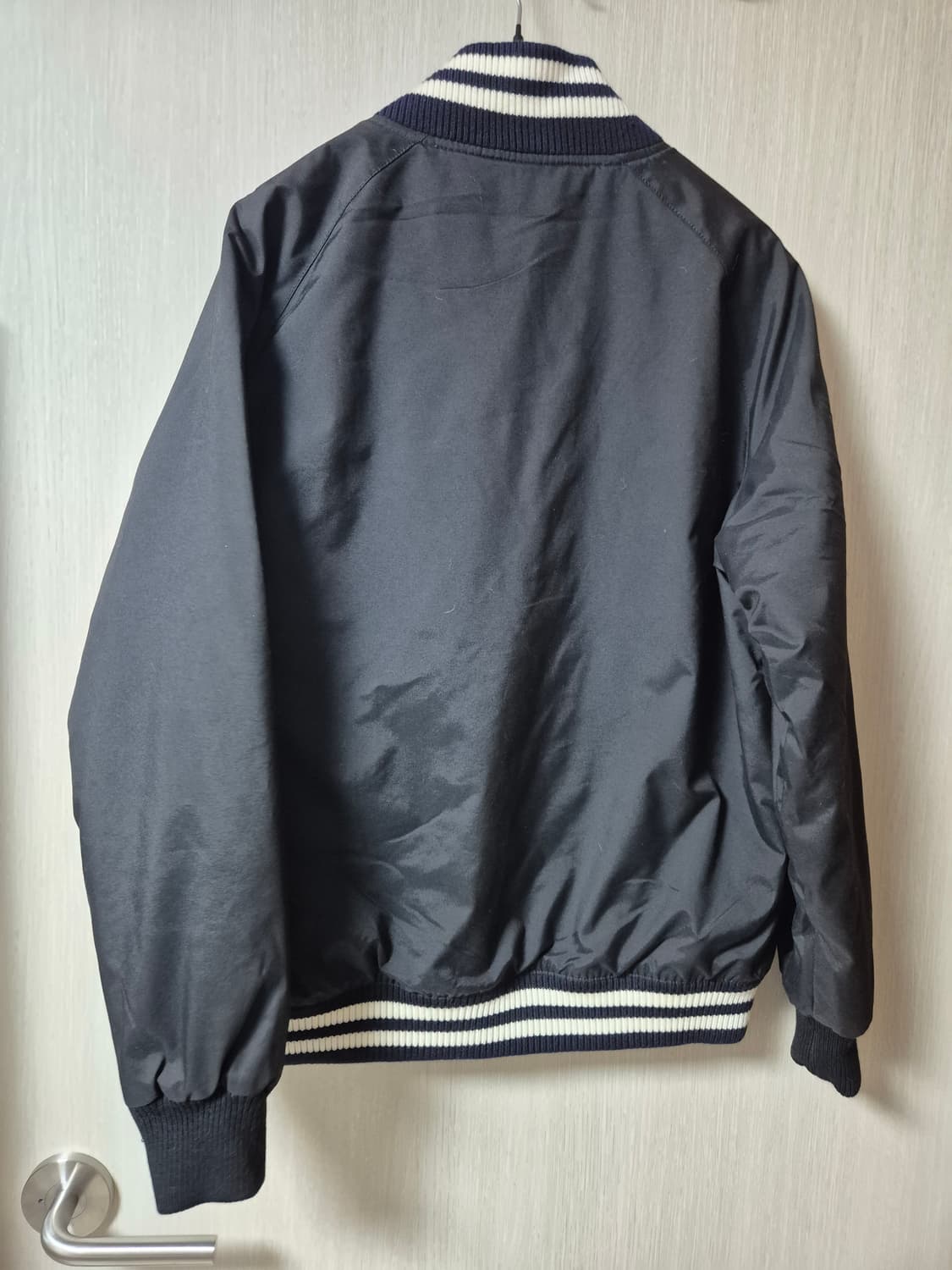 라코스테 빅크록 누빔 점퍼 블루종 야구점퍼 50 상품이미지5