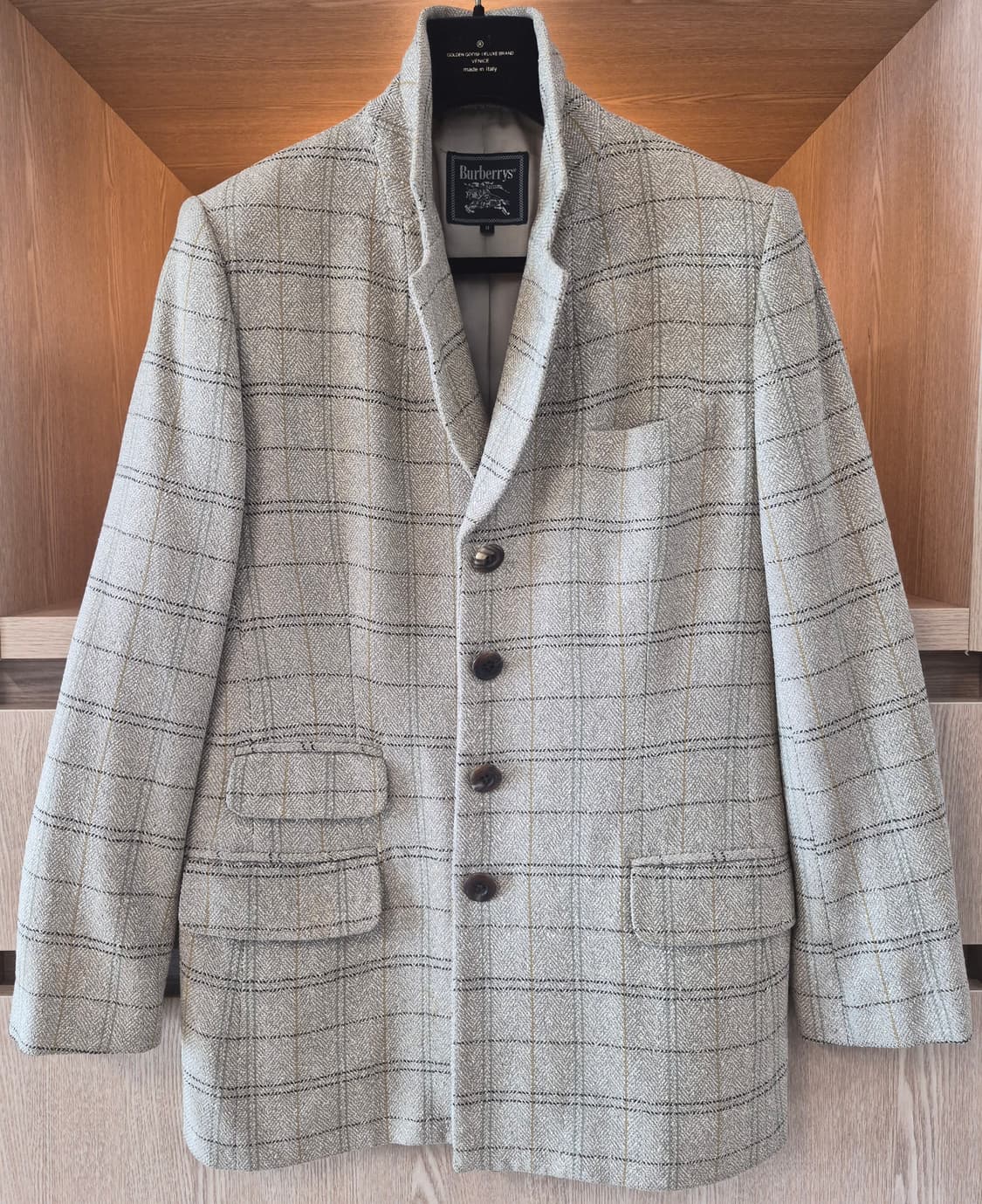 90's Burberrys Check Sport Coat Women(9) 상품이미지3