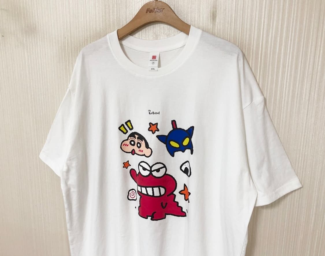  짱구는못말려/크레용신짱 반팔티셔츠 4XL 상품이미지6