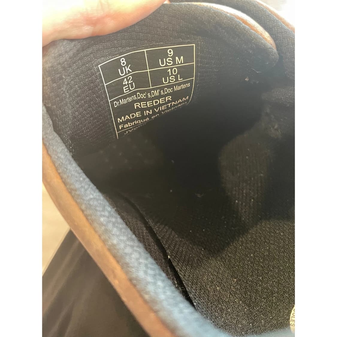 닥터마틴 리더 와이오밍 레더 유틸리티 슈즈 브라운 상품이미지6