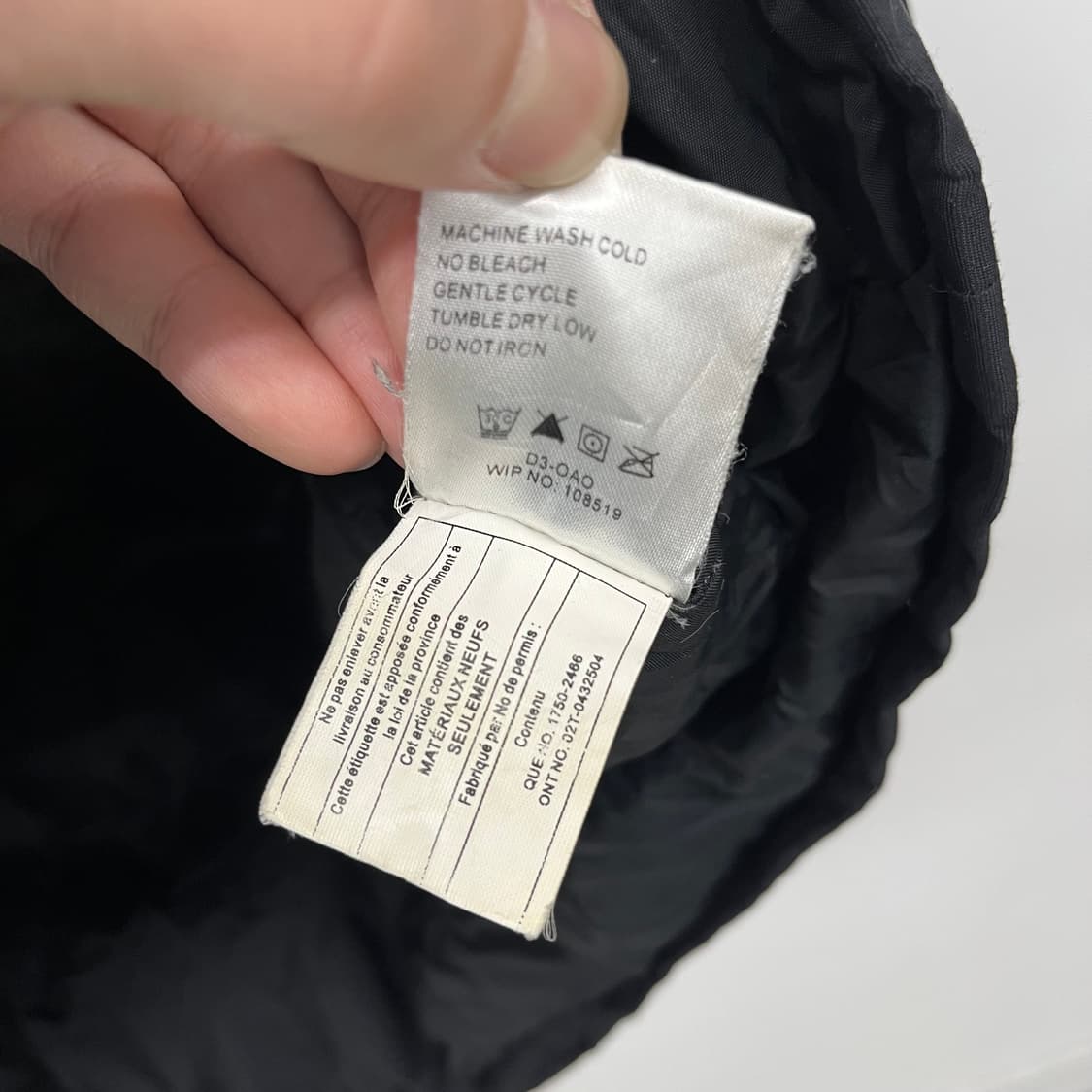 울리치 블랙 후드 패딩 점퍼 여XL 상품이미지9