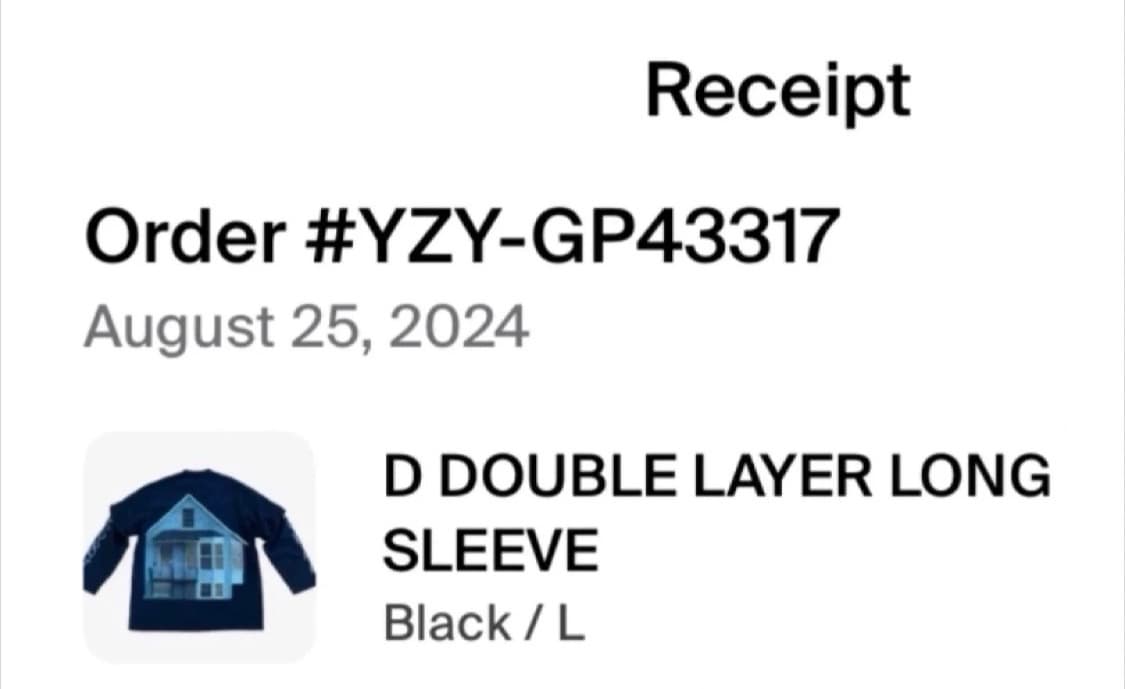 이지 돈다 티셔츠 LARGE 상품이미지3