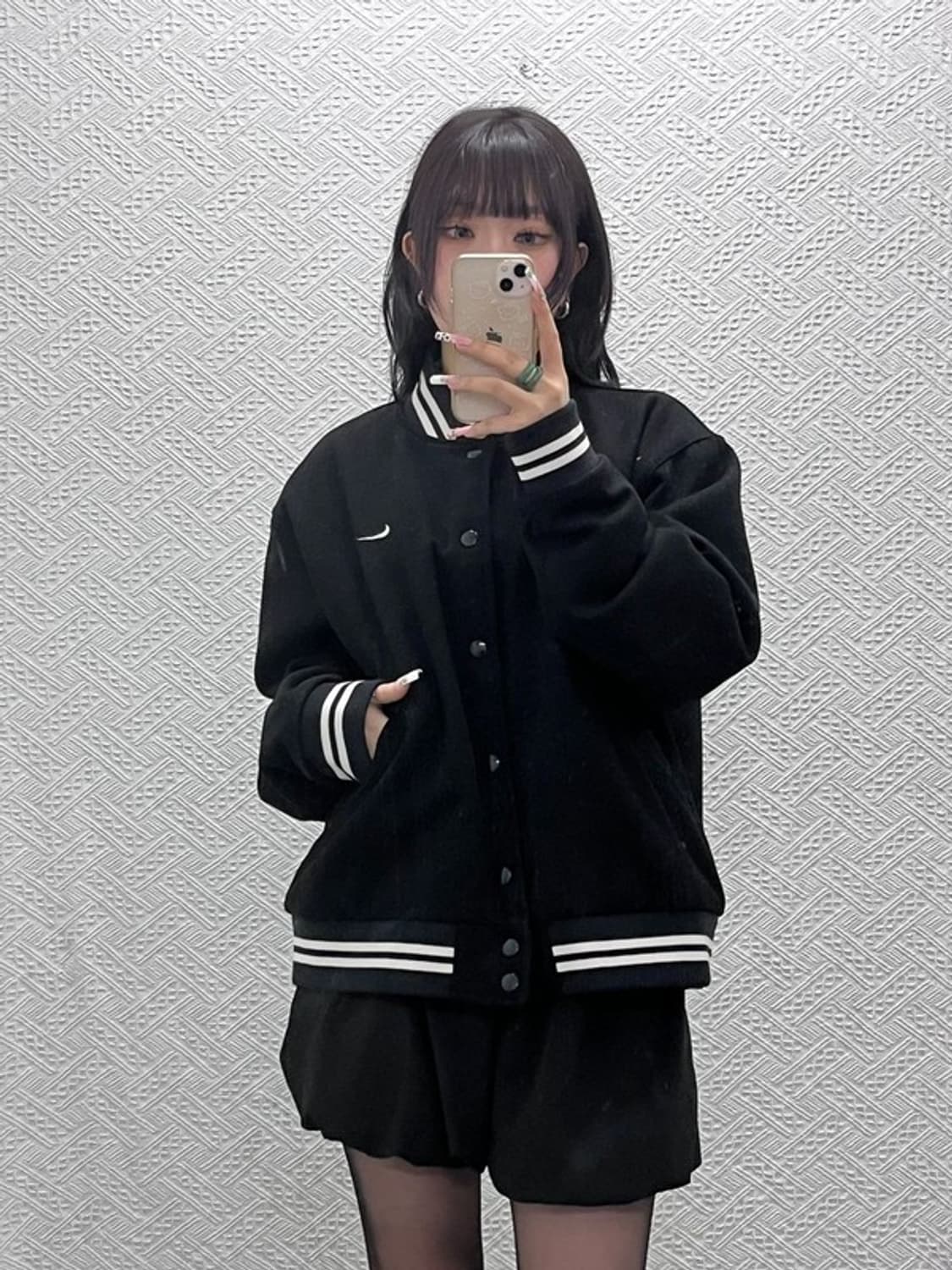 나이키 NSW 어센틱 빈티지 캐주얼 바시티 자켓 XL C11236 상품이미지1