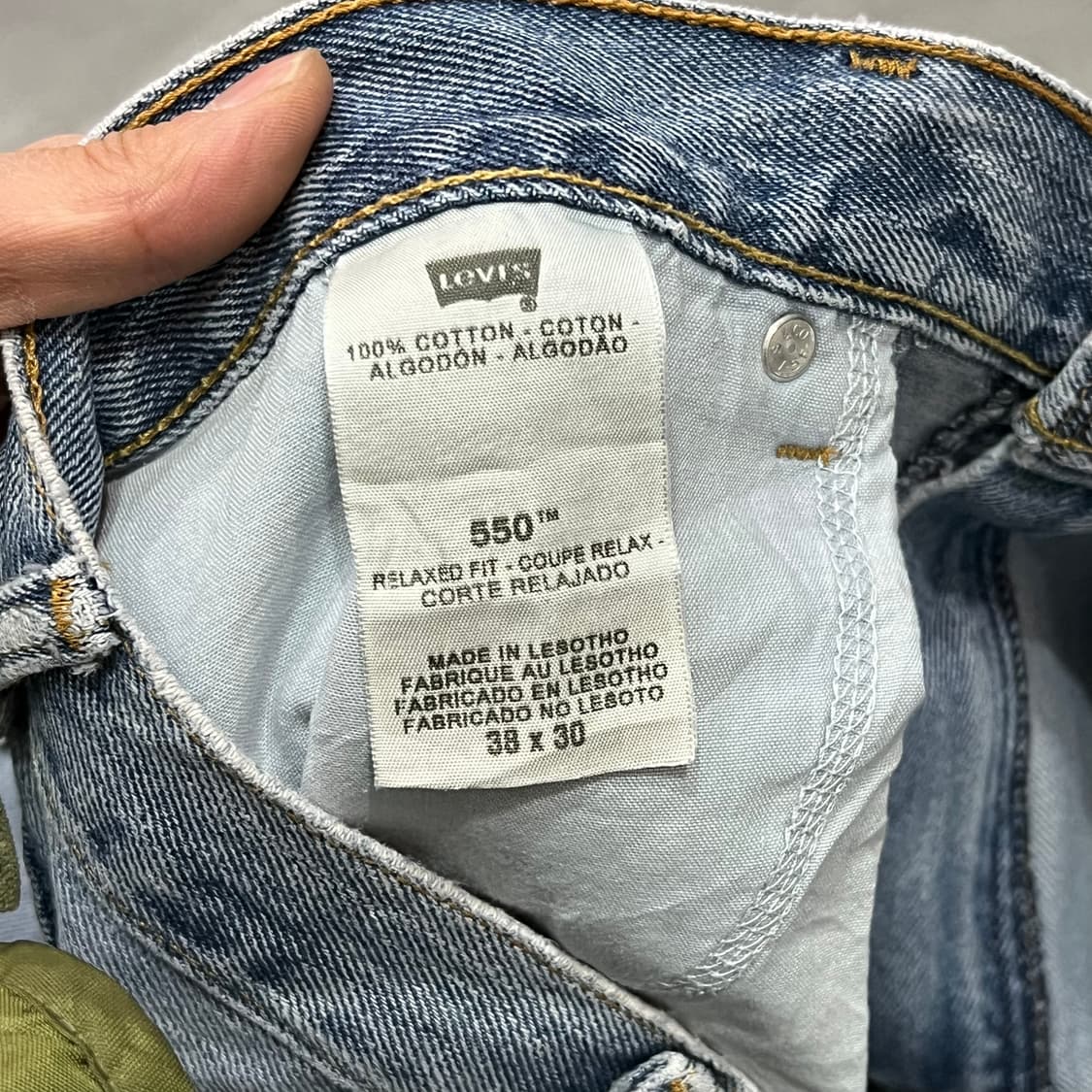  리바이스 550 데님 팬츠 y15214 상품이미지7