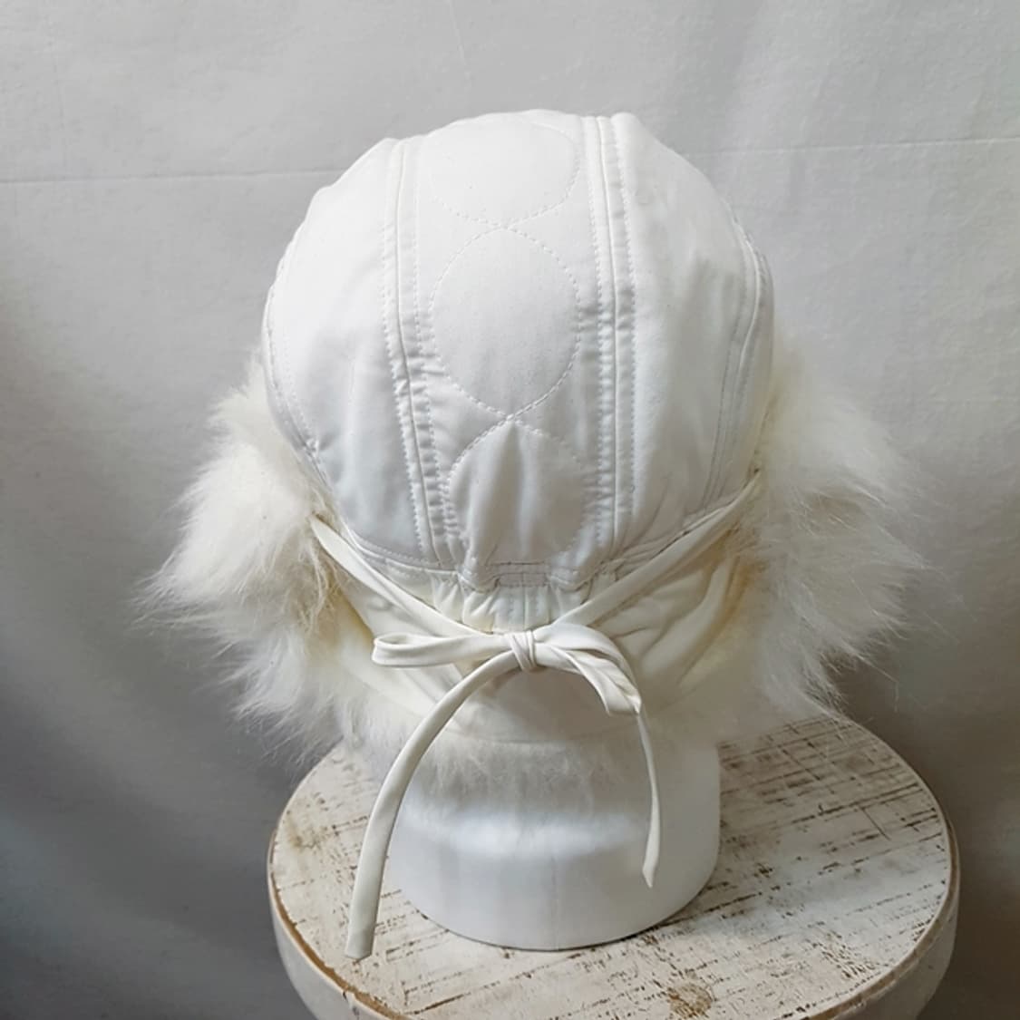 courreges 꾸레쥬 귀달이 모자 화이트  상품이미지4
