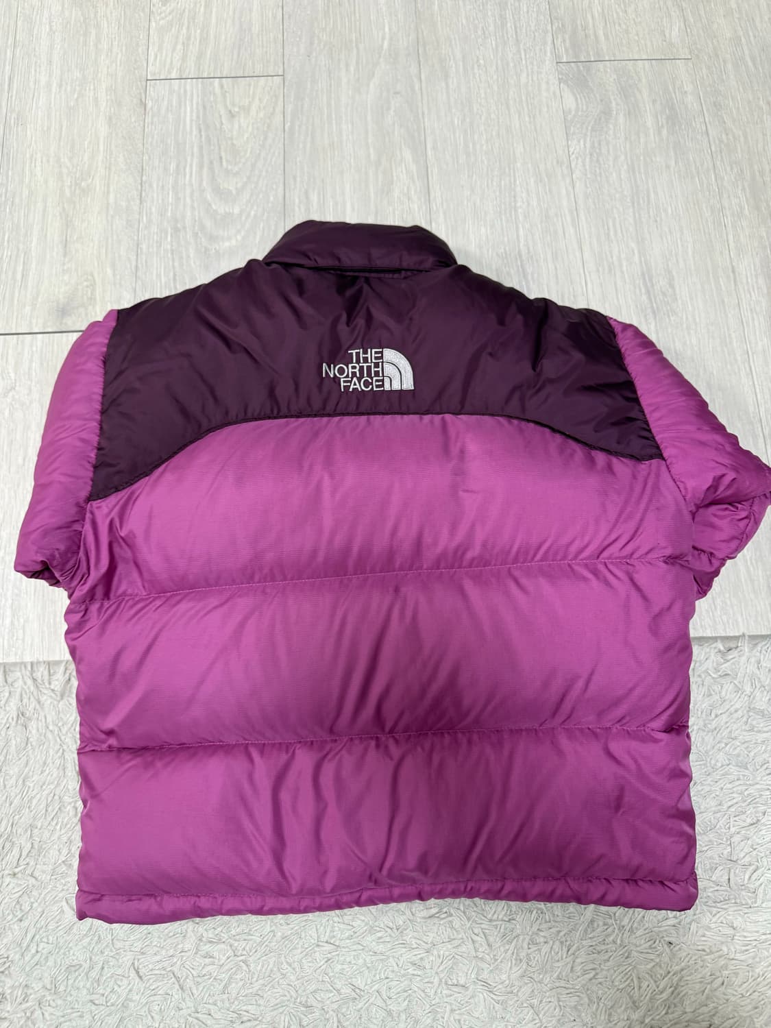 (XS)노스페이스 센터로고 중앙로고 700 눕시 다운 자켓 상품이미지1