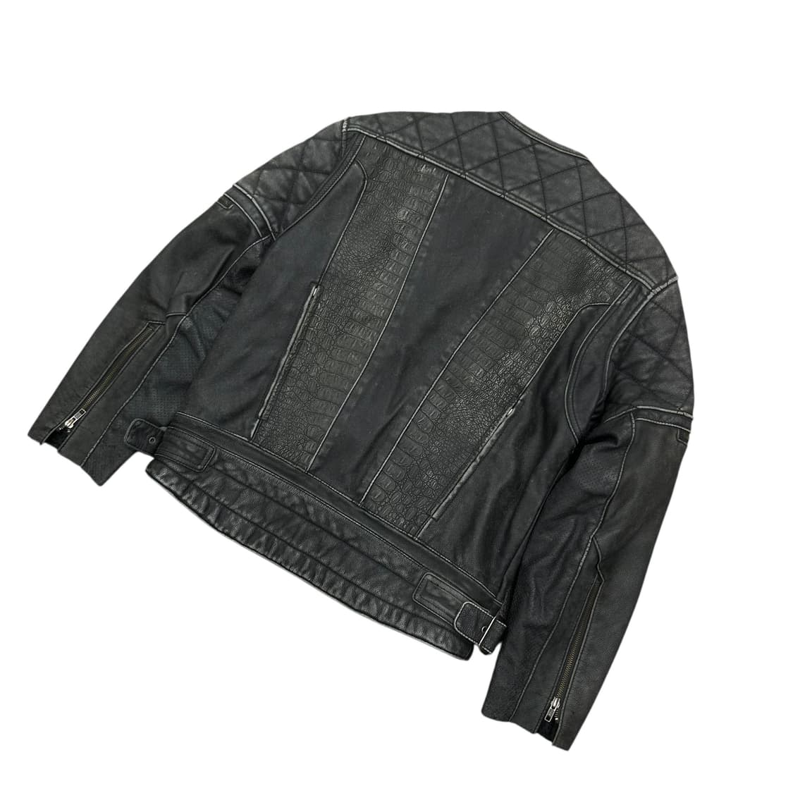 알렌네즈 바이커 가죽자켓 상품이미지3