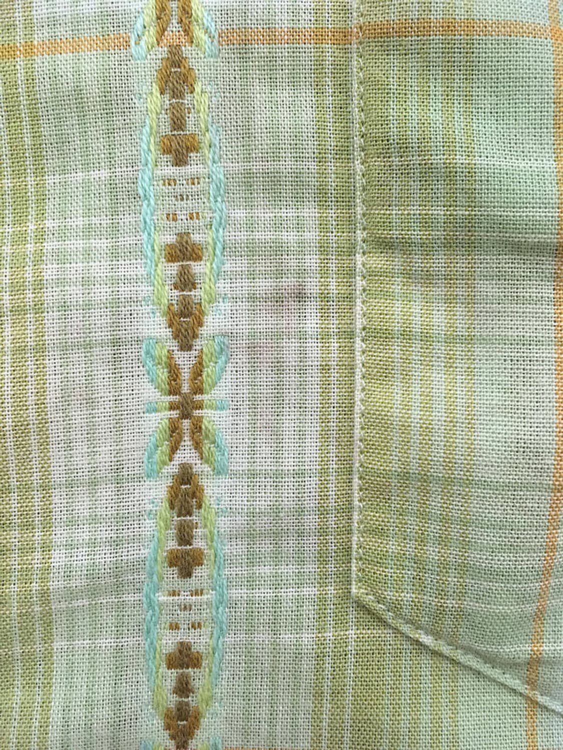 90s Ethnic Pearl snap western shirts 상품이미지7